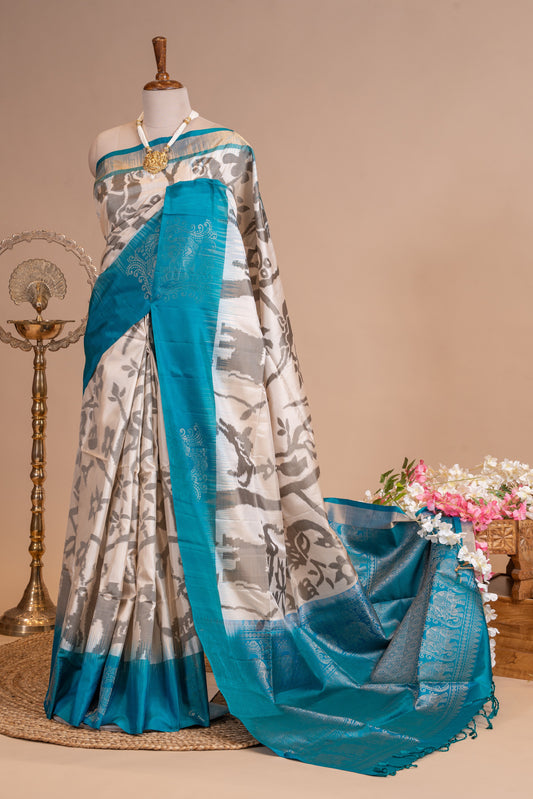 Pure Patola Silk Resham Weave Saree