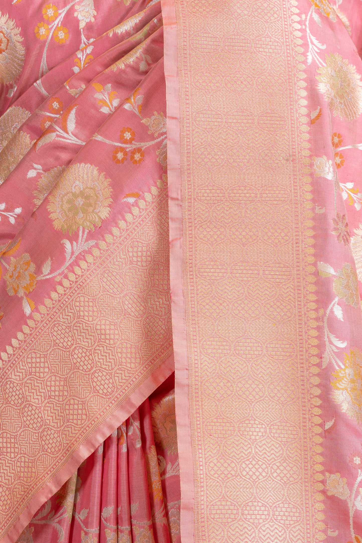 Pure Katan Silk Meena Zari Saree