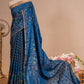 Pure Patola Silk Resham Meena Work Saree