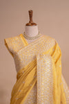 Pure Banarasi Self Tissue Aari Kardana Zardozi Saree