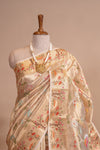 Pure Kota Tissue Zari Resham Meena Work Saree