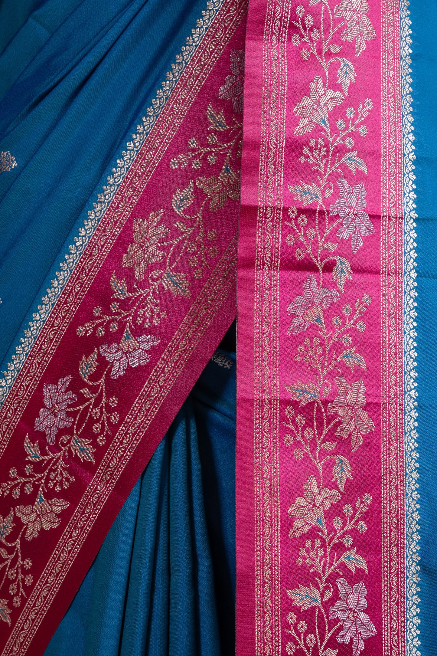 Pure Silk Sona Rupa Zari Designer Saree