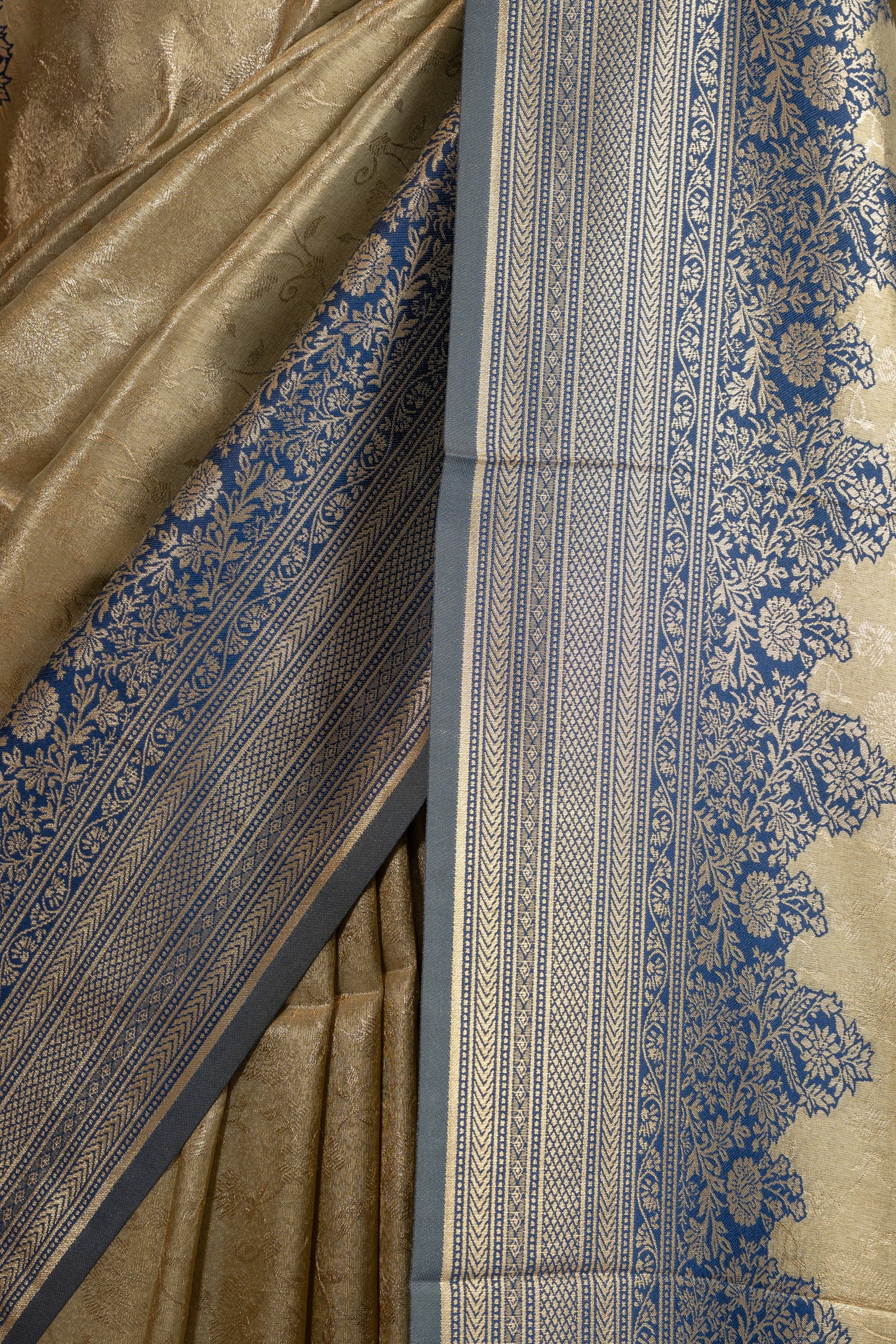 Digital Print Tissue Silk Saree