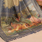 Digital Print Tissue Silk Saree