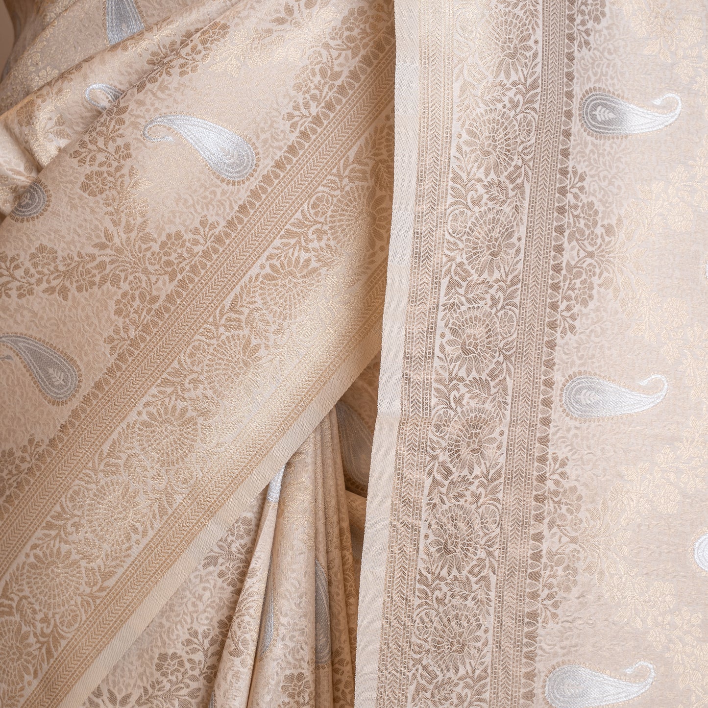 Soft Silk Brocade Zari Saree